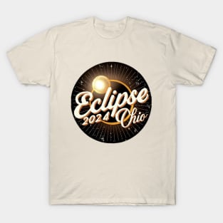 Solar Eclipse Apparel Ohio 2024 T-Shirt